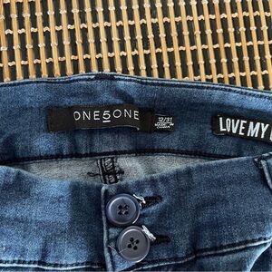 One 5 one wide leg flared amazing fit jeans 100% strech